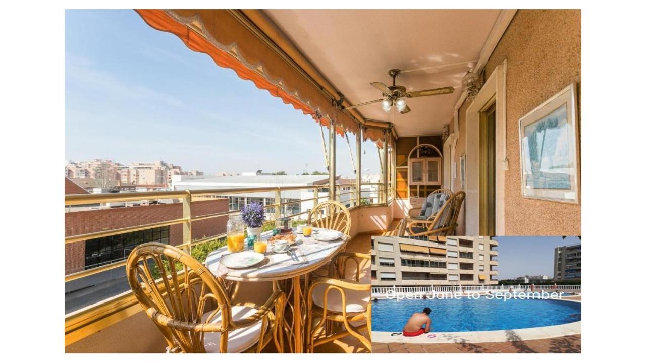 Playa 500M Y Centro Pueblo 600M, Piscina, 4 Clim, 2 Parkings Apartment Santa Pola Exterior photo