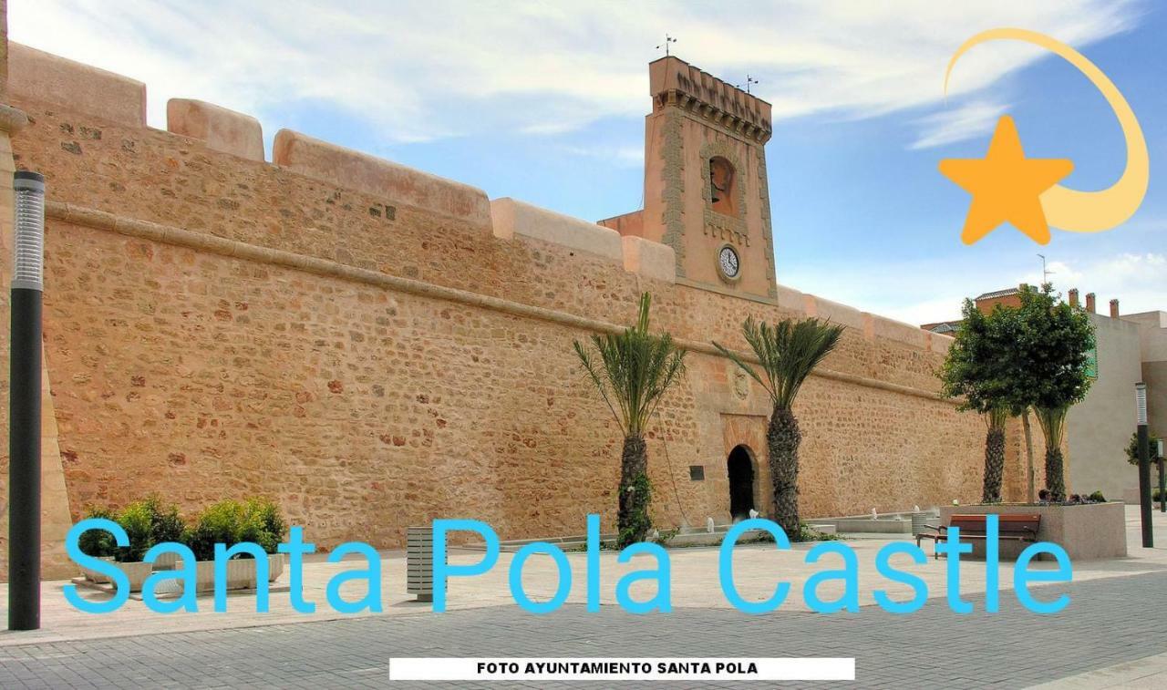 Playa 500M Y Centro Pueblo 600M, Piscina, 4 Clim, 2 Parkings Apartment Santa Pola Exterior photo