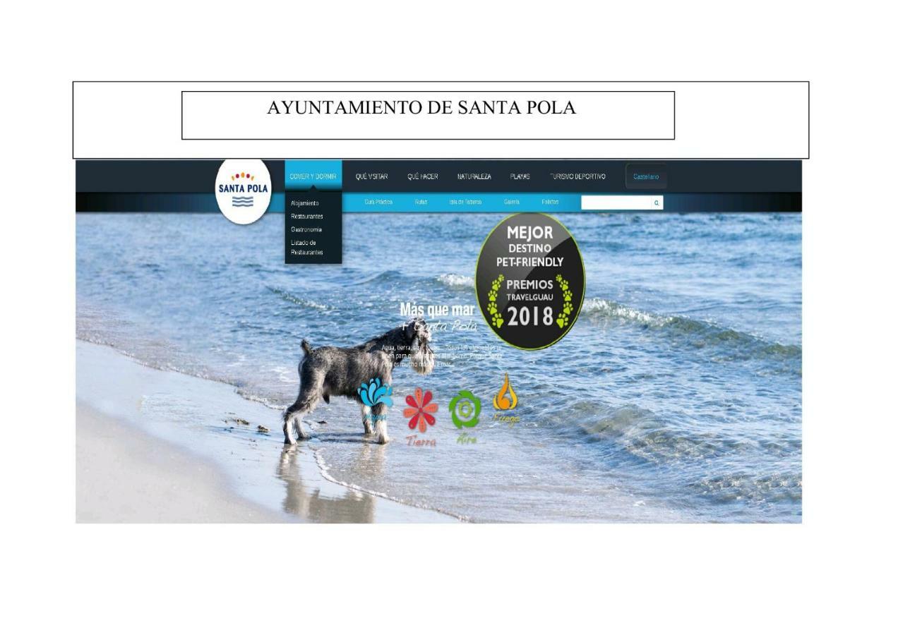 Playa 500M Y Centro Pueblo 600M, Piscina, 4 Clim, 2 Parkings Apartment Santa Pola Exterior photo